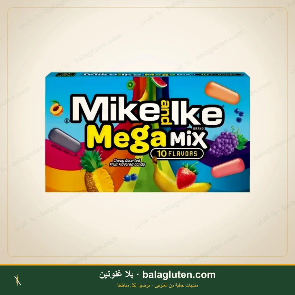 حلوى جيلي بنكهات فواكه خالية من الغلوتن - MegaMix — بلا غلوتين