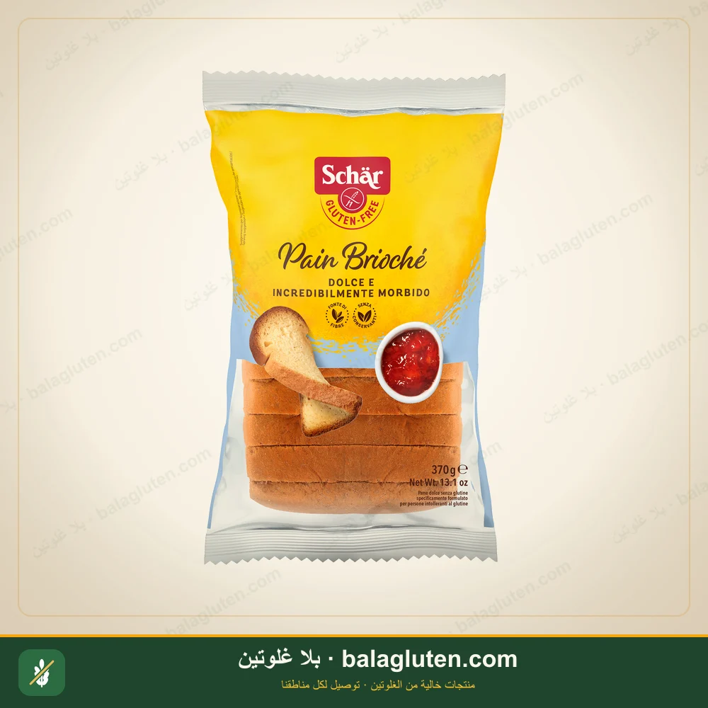 خبز طري بأسلوب البريوش خالٍ من الغلوتن - شار — بلا غلوتين