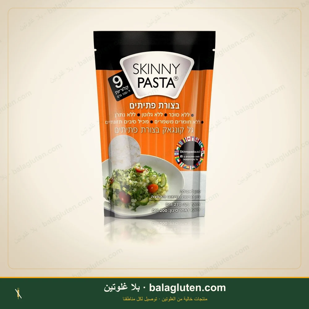 سكيني باستا كونجاك بشكل رشتة خالية من الغلوتن - Skinny Pasta — بلا غلوتين