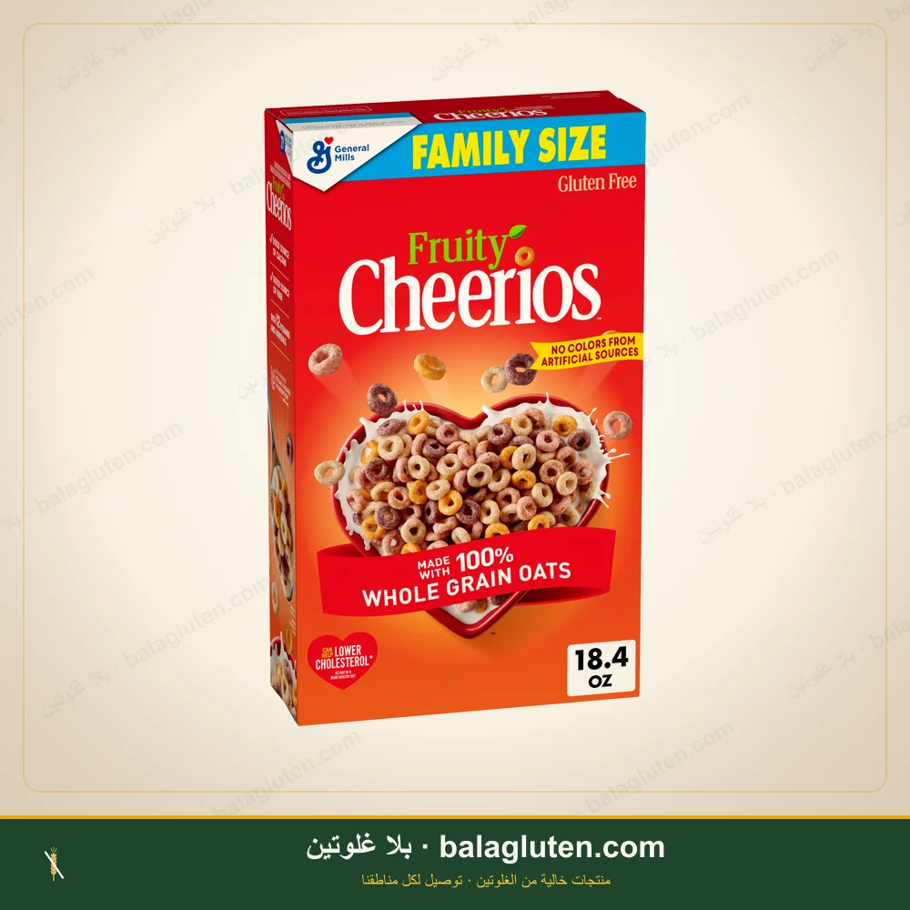 حبوب إفطار بنكهة الفواكه - Cheerios — بلا غلوتين