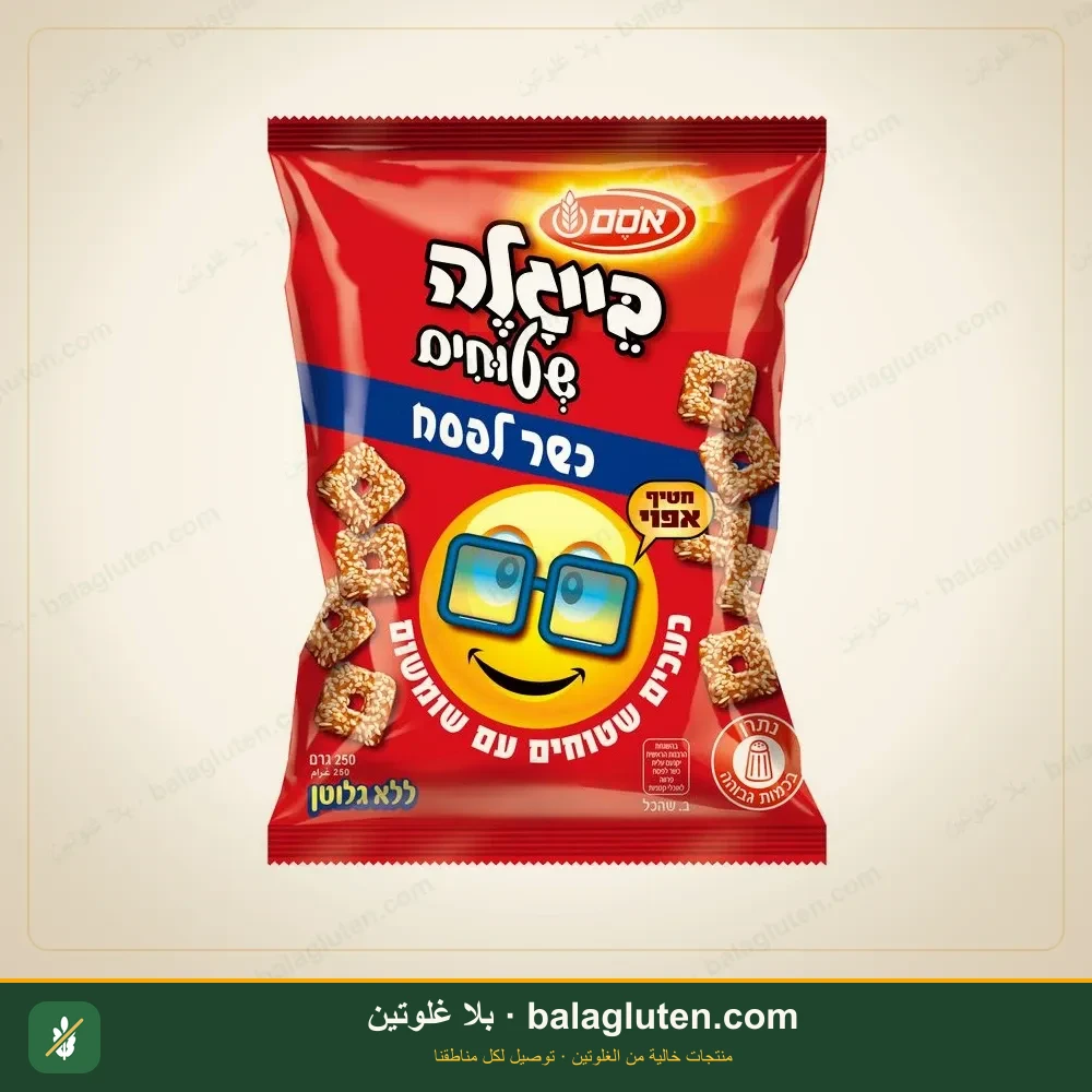 بيغل مسطح بالسمسم - أسم — بلا غلوتين