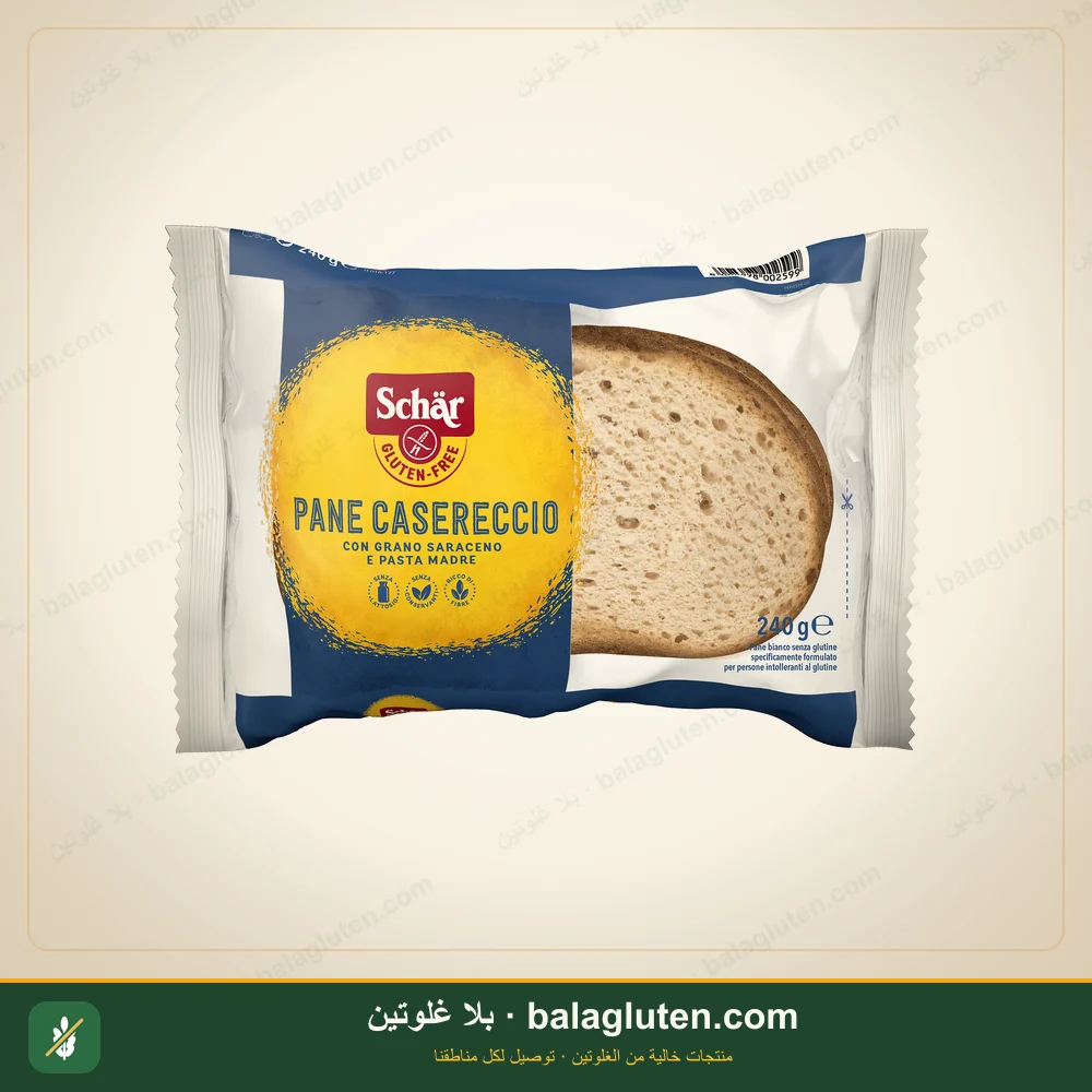 خبز مقطع طازج (خبز البيت) شار — بلا غلوتين