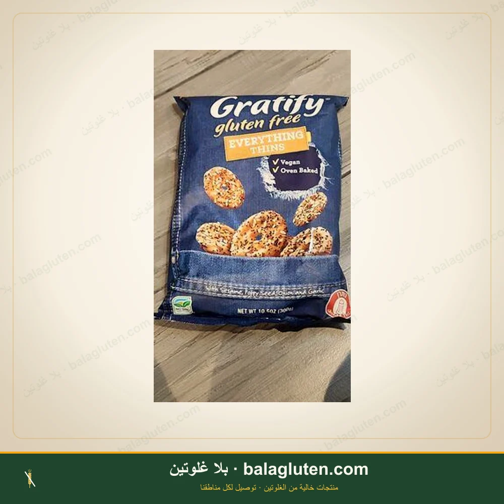 بيغل مسطح بالسمسم Gratify - Osem — بلا غلوتين