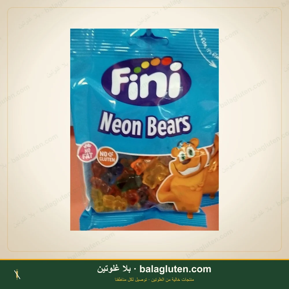 حلوى جيلي مسكرة بنكهات الفواكه (Fini) خالٍ من الغلوتين — بلا غلوتين
