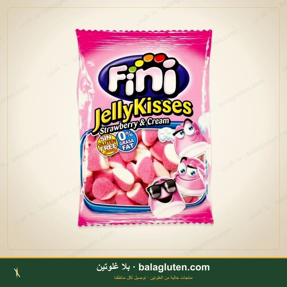 حلوى جيلي مسكرة بنكهة الفراولة (Fini) خالٍ من الغلوتين — بلا غلوتين
