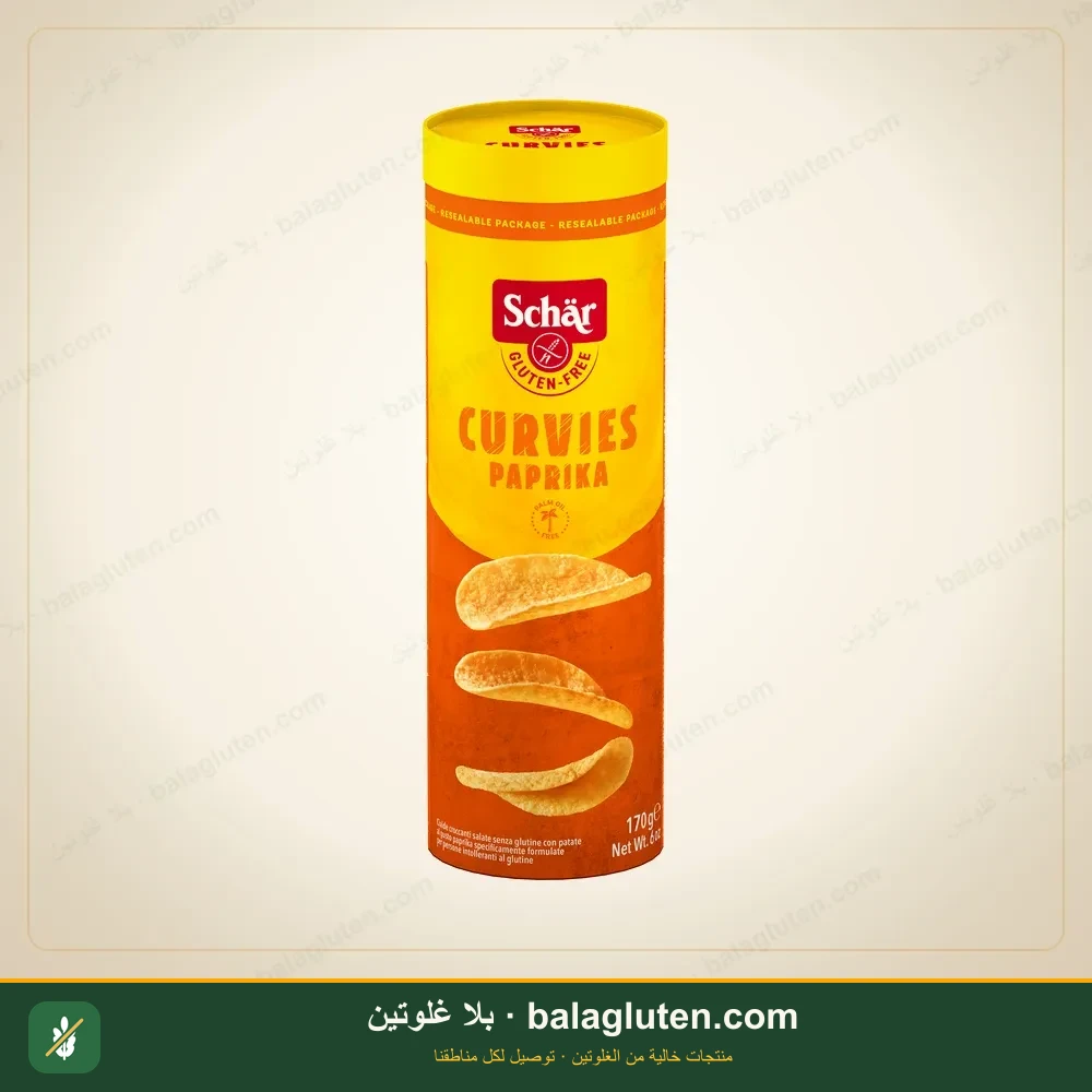 كرويكس - مثل برينغلز بنكهة البابريكا (شار) — بلا غلوتين